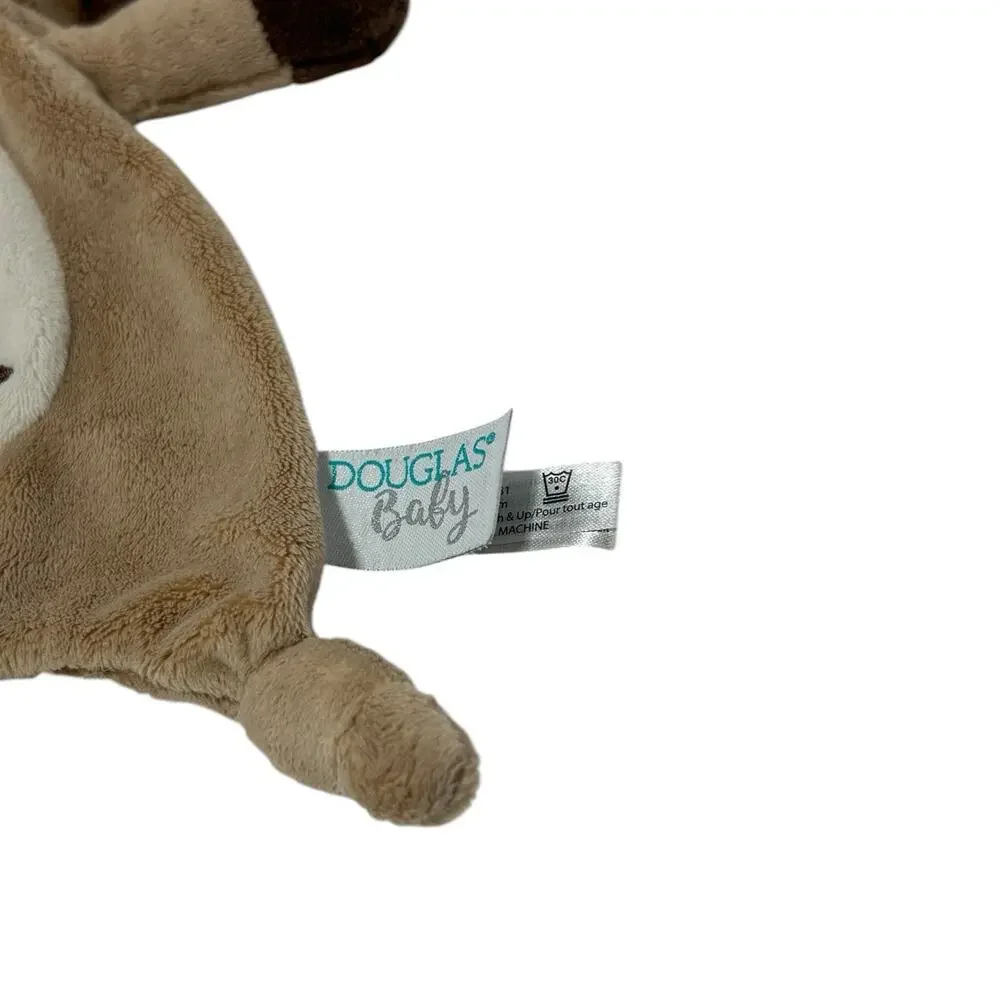 Douglas Baby horse lovey knotted Security Blanket Teether Stars Toy